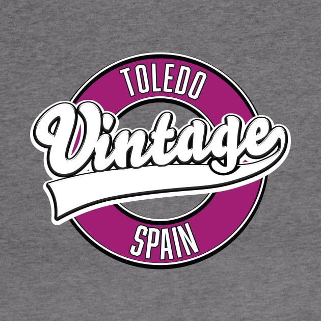 Toledo spain retro style logo by nickemporium1